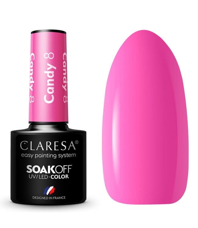 Claresa uv led gellak 5ml candy 8