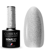 Claresa uv led gellak 5ml full glitter 1 silver