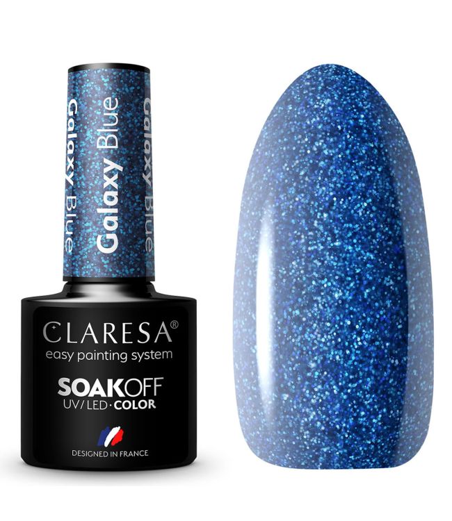 Claresa uv led gellak 5ml galaxy blue