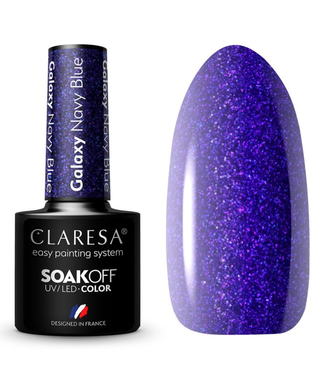 Claresa uv led gellak 5ml galaxy navy blue
