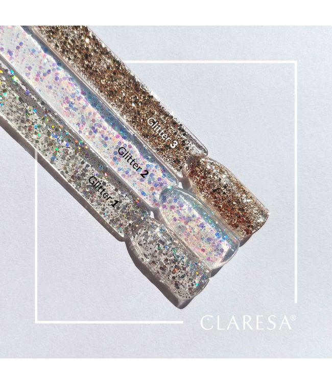 Claresa uv led gellak 5ml glitter 2