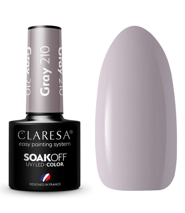 Claresa uv led gellak 5ml gray 210 savanna vibes