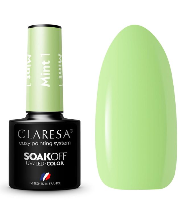 Claresa uv led gellak 5ml mint 1