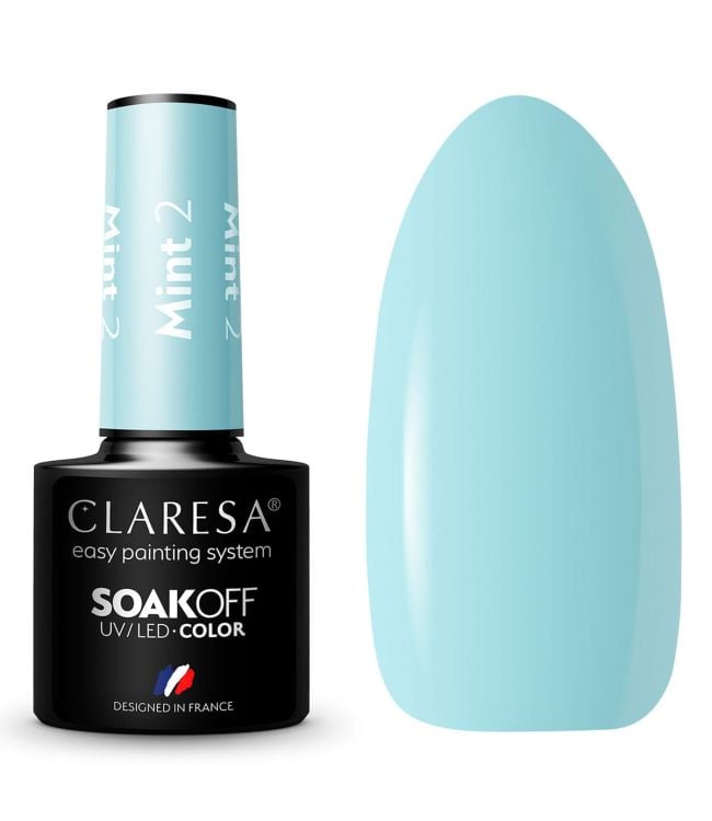 Claresa uv led gellak 5ml mint 2
