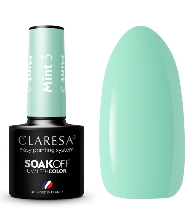 Claresa uv led gellak 5ml mint 3
