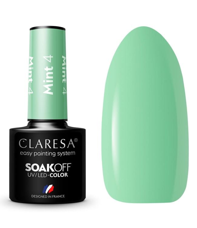 Claresa uv led gellak 5ml mint 4