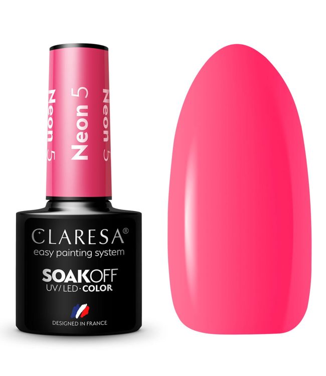 Claresa uv led gellak 5ml neon 5