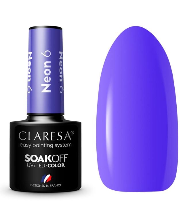 Claresa uv led gellak 5ml neon 6