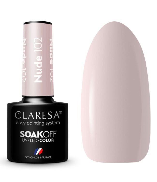 Claresa uv led gellak 5ml nude 102