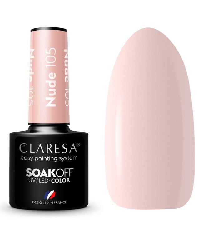 Claresa uv led gellak 5ml nude 105