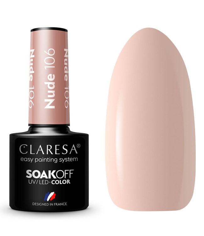Claresa uv led gellak 5ml nude 106