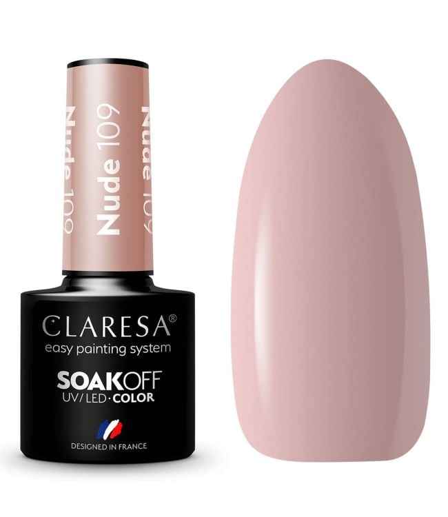 Claresa uv led gellak 5ml nude 109