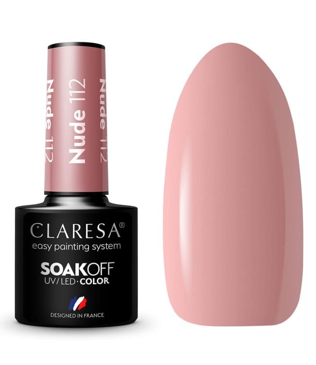 Claresa uv led gellak 5ml nude 112