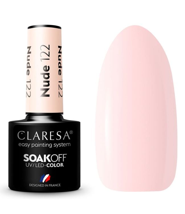 Claresa uv led gellak 5ml nude 122