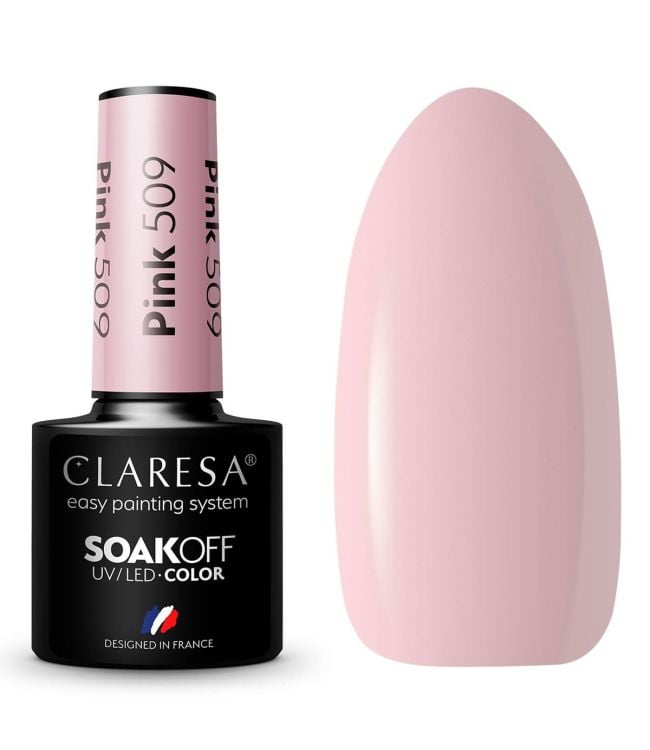 Claresa uv led gellak 5ml pink 509 funfair