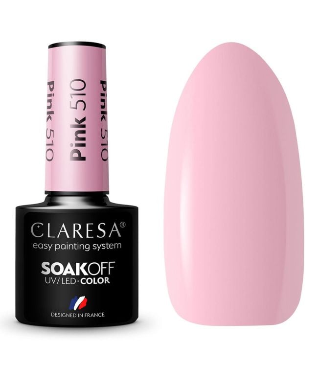 Claresa uv led gellak 5ml pink 510 funfair