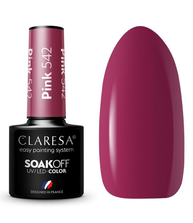 Claresa uv led gellak 5ml pink 542 classic look