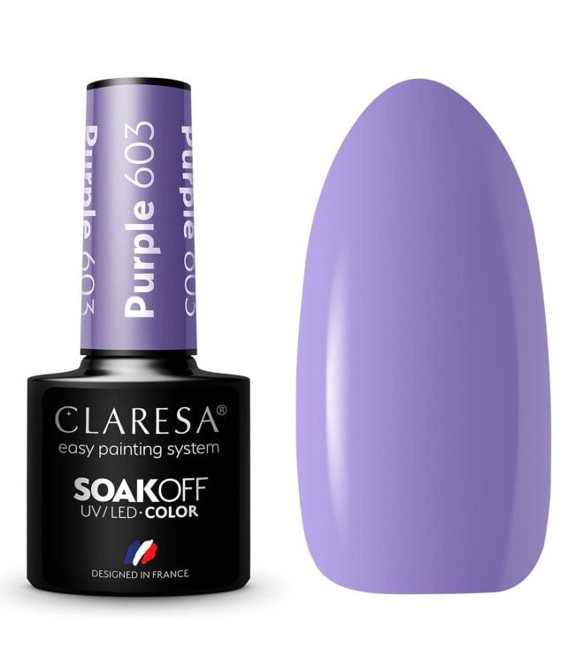 Claresa uv led gellak 5ml purple 603 funfair