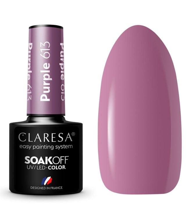 Claresa uv led gellak 5ml purple 613 savanna vibes