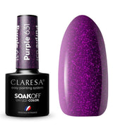 Claresa uv led gellak 5ml purple 631 full berries