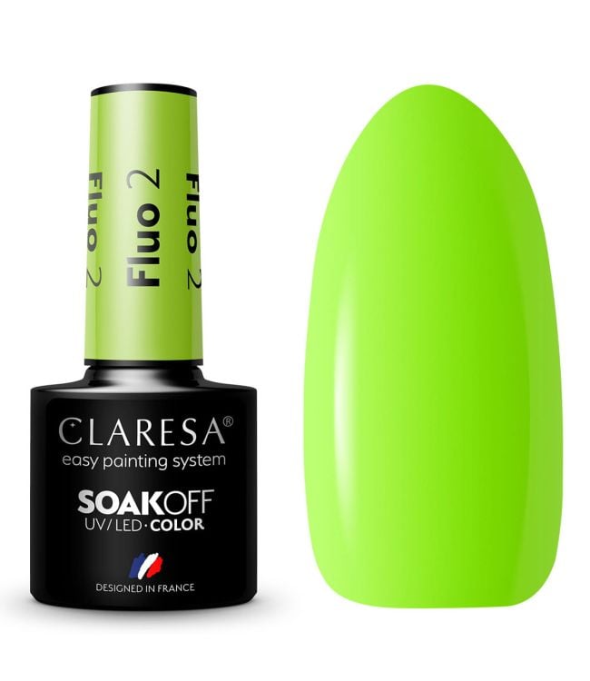 Claresa uv led gellak 5ml fluo 2