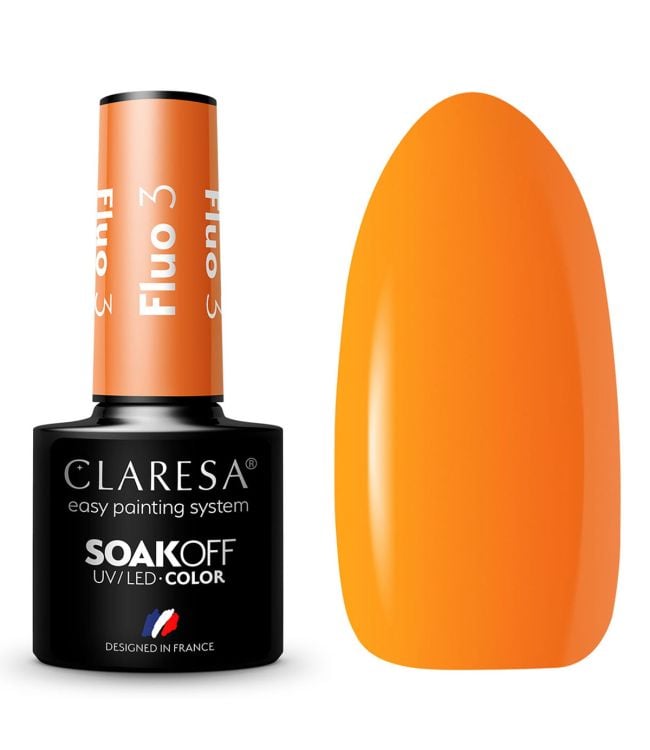 Claresa uv led gellak 5ml fluo 3