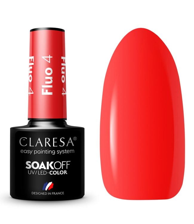 Claresa uv led gellak 5ml fluo 4