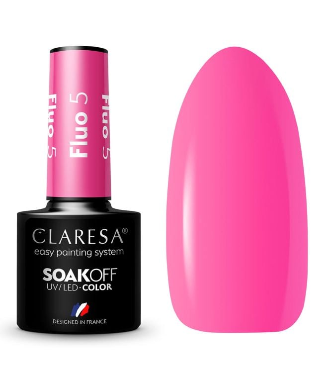 Claresa uv led gellak 5ml fluo 5