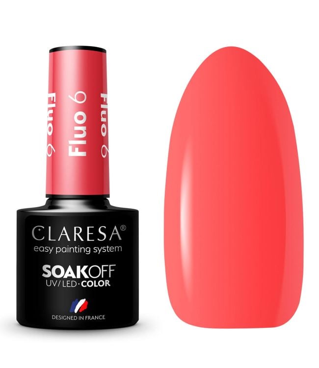 Claresa uv led gellak 5ml fluo 6