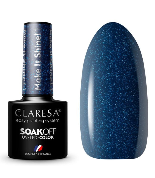 Claresa uv led gellak 5ml make it shine 1