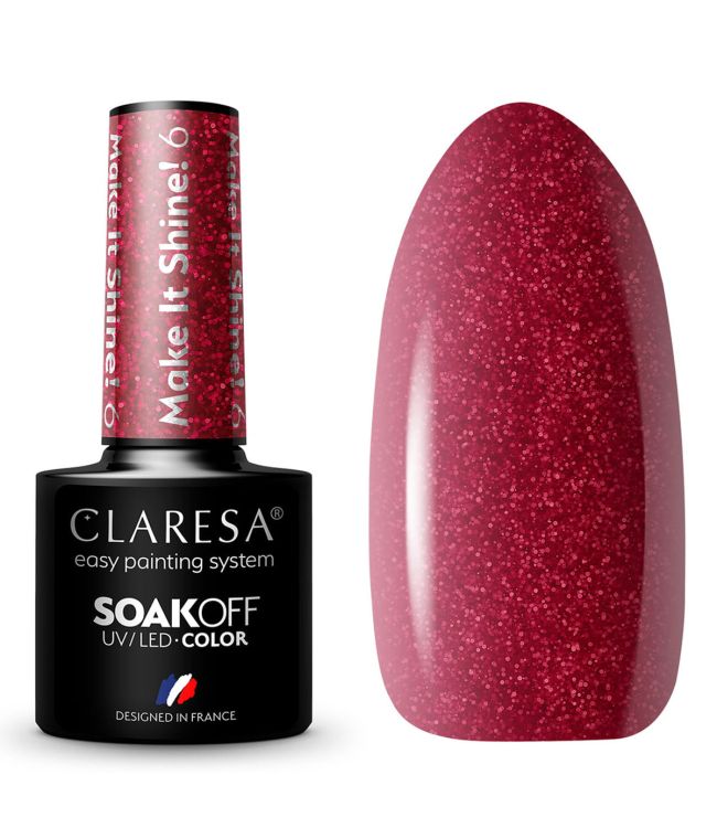 Claresa uv led gellak 5ml make it shine 6