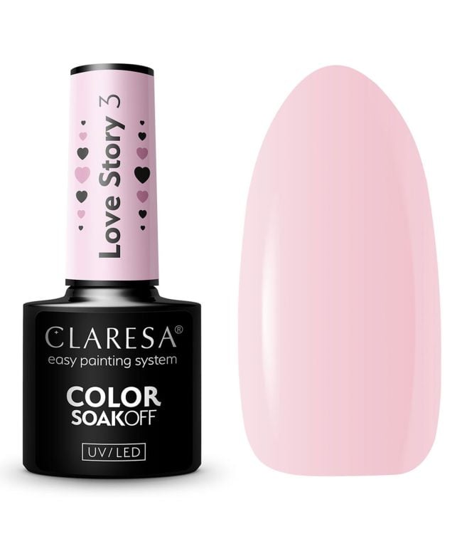 Claresa uv led gellak 5ml love story 3