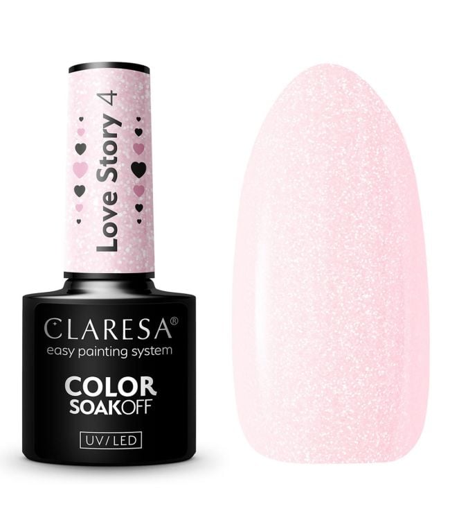 Claresa uv led gellak 5ml love story 4