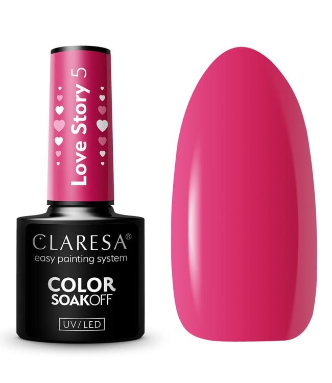 Claresa uv led gellak 5ml love story 5