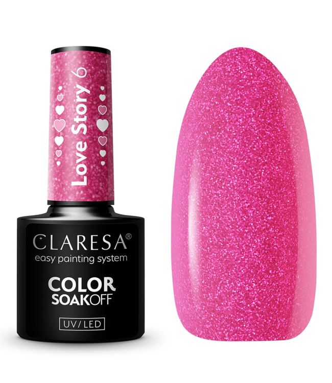 Claresa uv led gellak 5ml love story 6