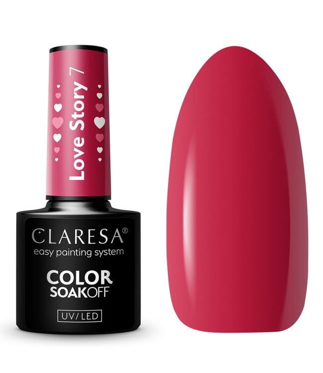 Claresa uv led gellak 5ml love story 7