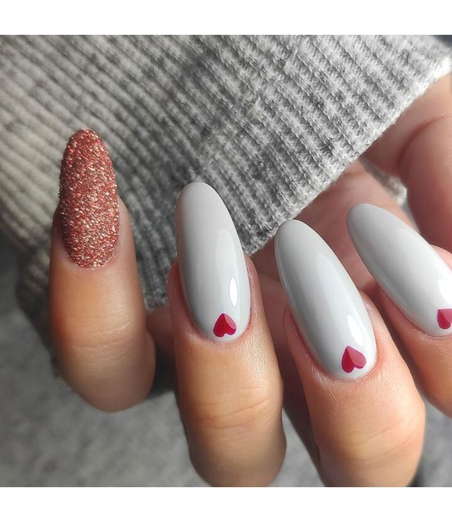 Claresa glitter poeder quartz 13 red gold 1st.