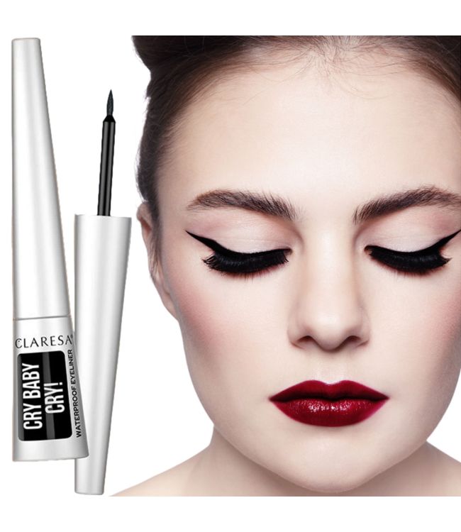 Claresa cry baby cry vloeibare eyeliner waterproof 4gr.