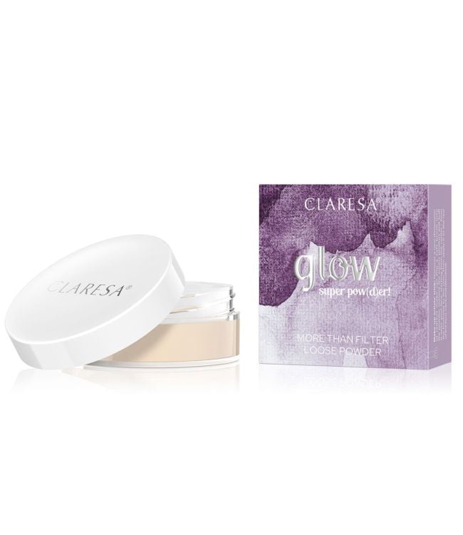 Claresa glow loose powder super pow(d)er! 12gr.