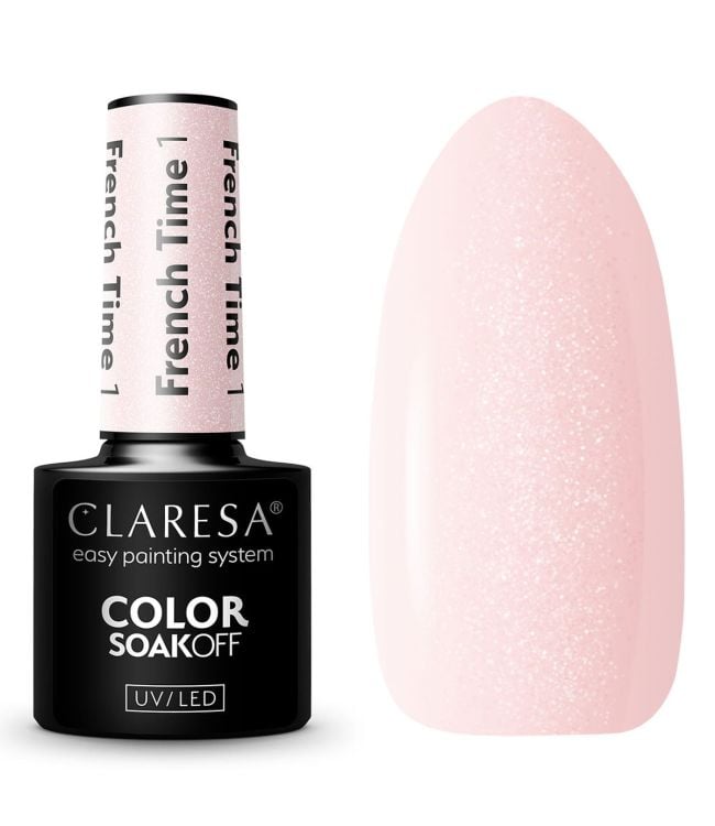 Claresa uv led gellak 5ml french time 1