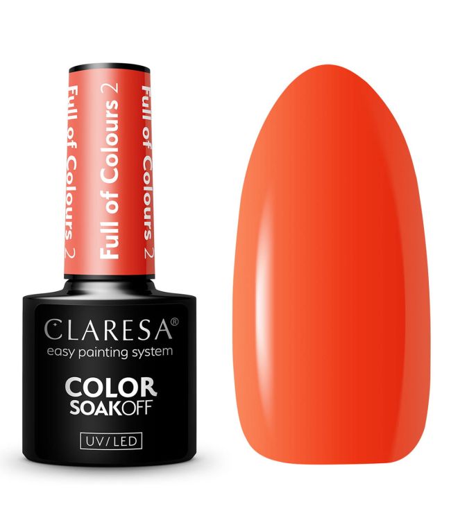 Claresa uv led gellak 5ml full of colours 2