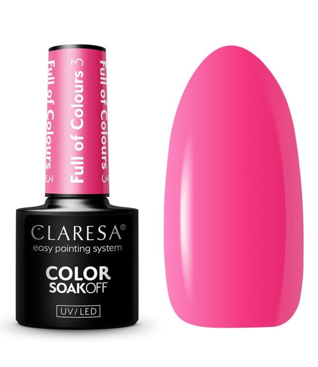 Claresa uv led gellak 5ml full of colours 3