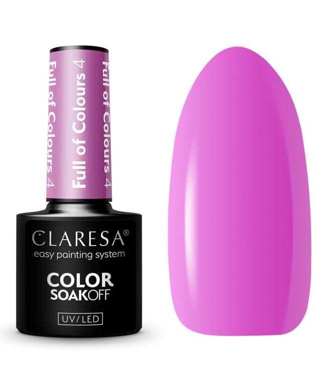 Claresa uv led gellak 5ml full of colours 4