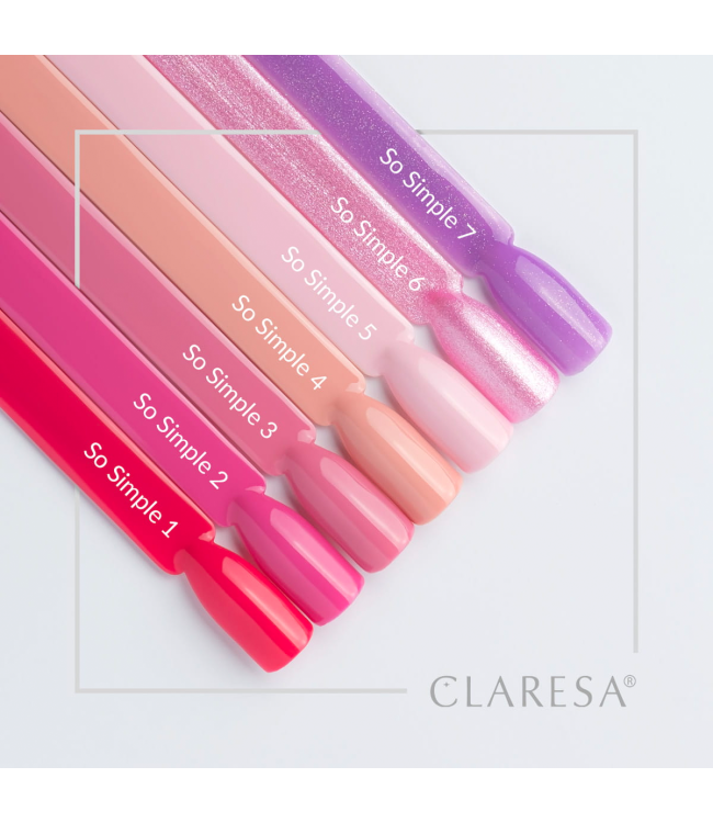 Claresa uv led gellak 5ml so simple 1