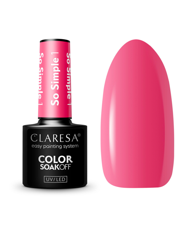 Claresa uv led gellak 5ml so simple 1