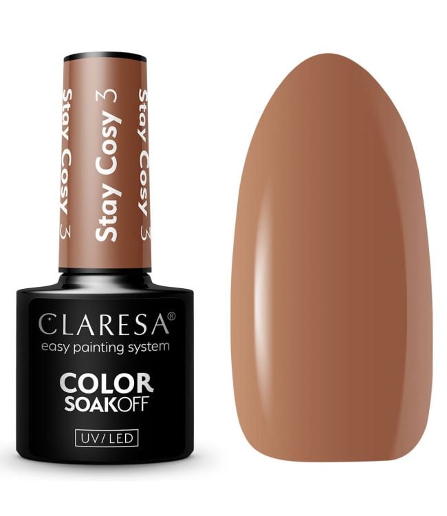 Claresa uv led gellak 5ml stay cosy 3