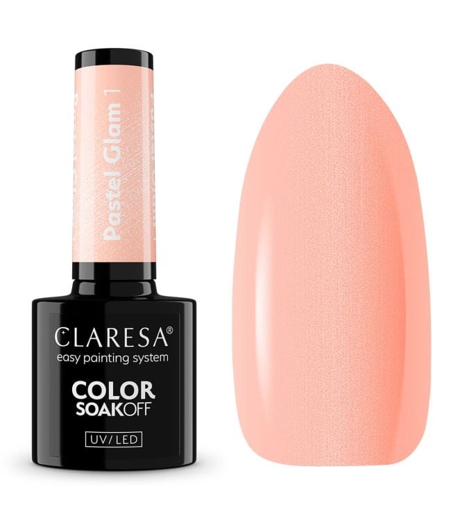 Claresa uv led gellak 5ml pastel glam 1