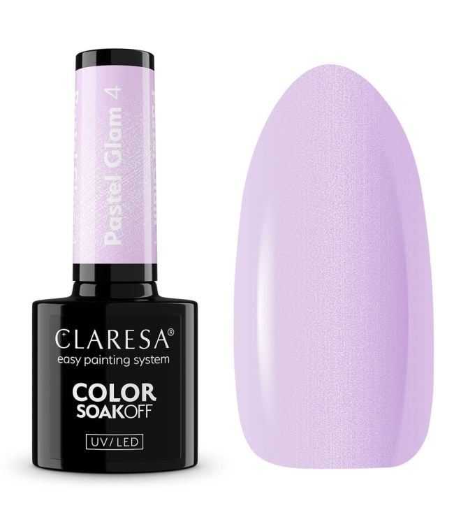 Claresa uv led gellak 5ml pastel glam 4