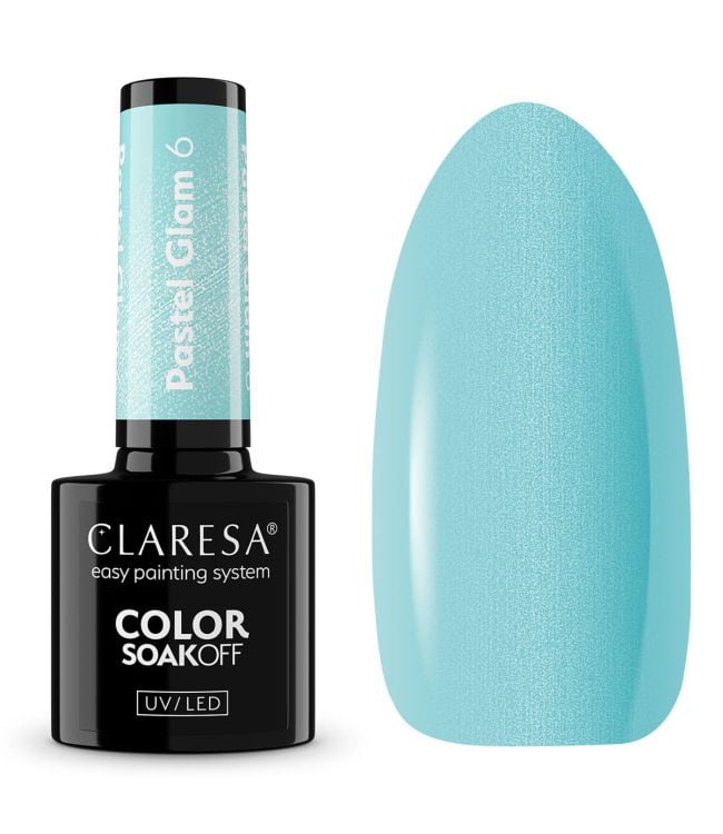 Claresa uv led gellak 5ml pastel glam 6