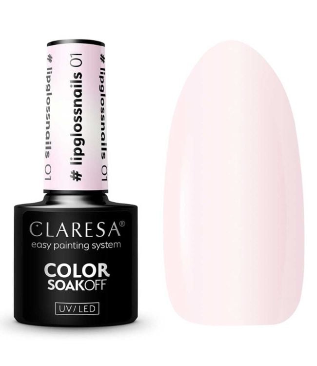 Claresa uv led gellak 5ml #lipglossnails 01